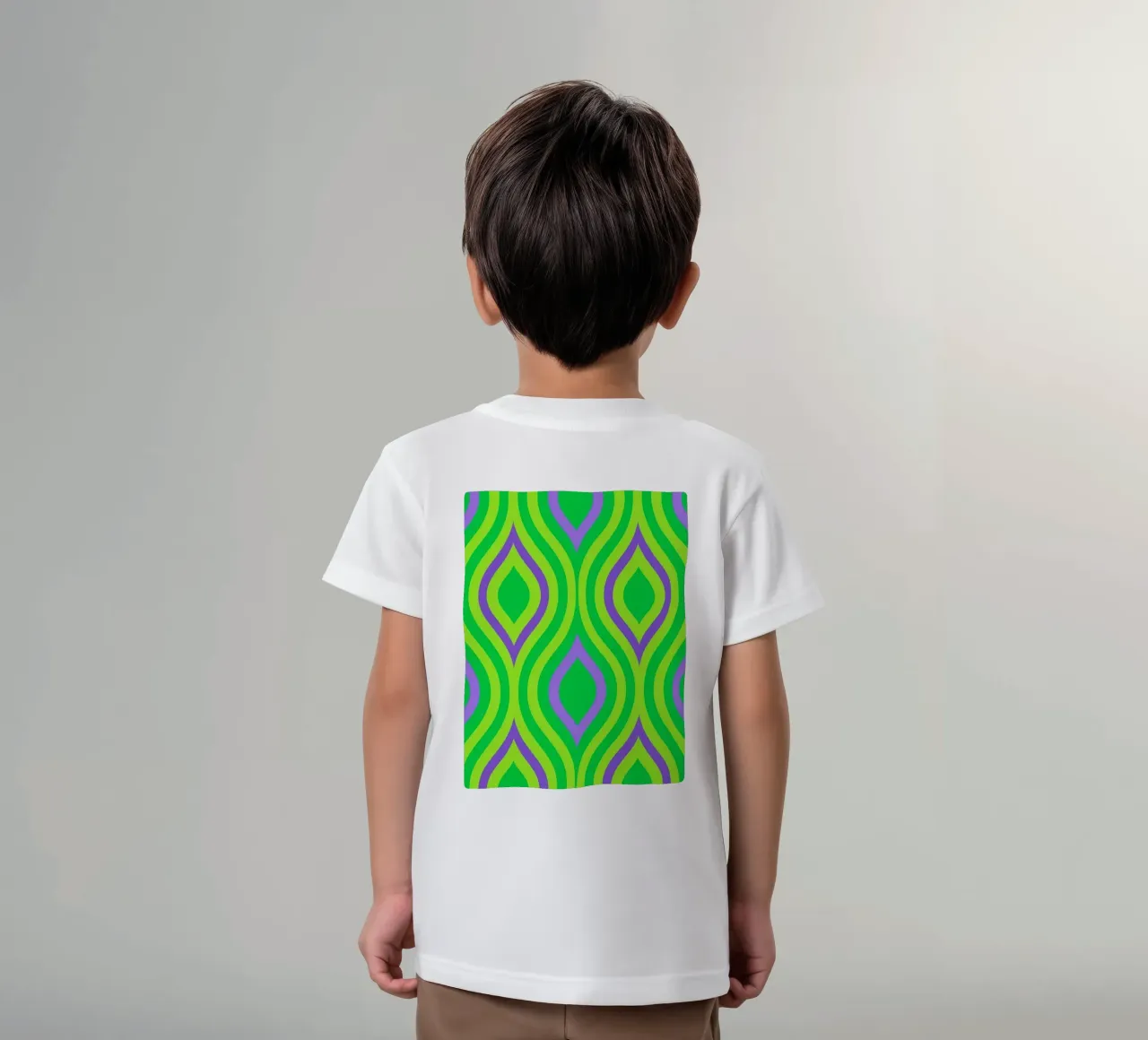 estratto di foglie t-shirt bambini da Joewanda
