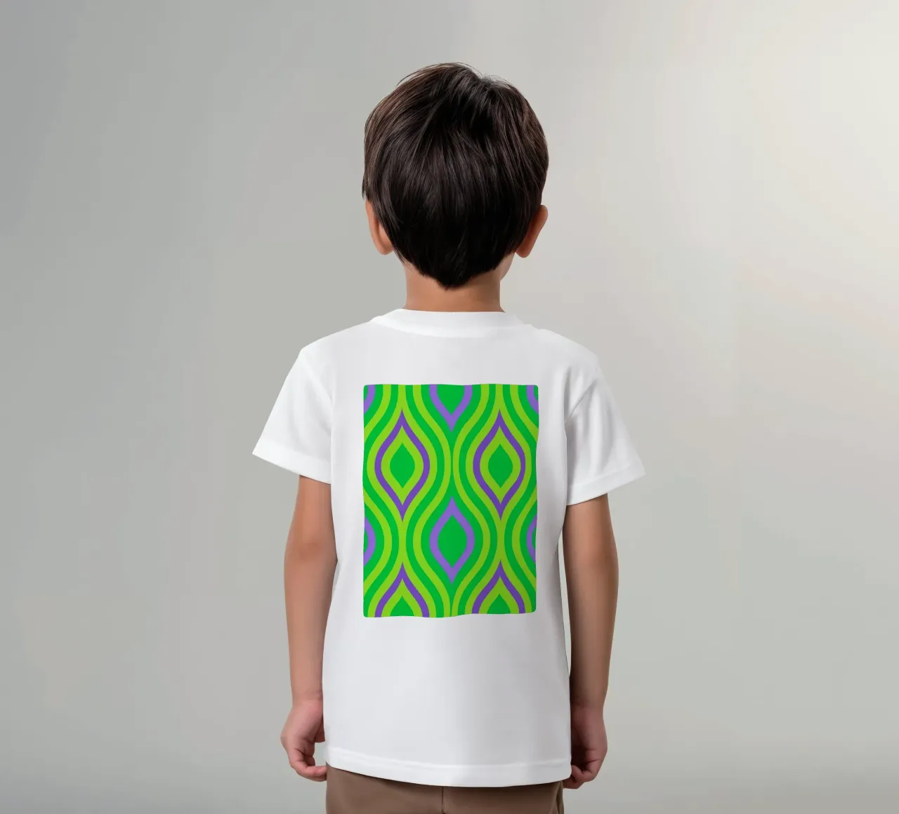 estratto di foglie t-shirt bambini da Joewanda