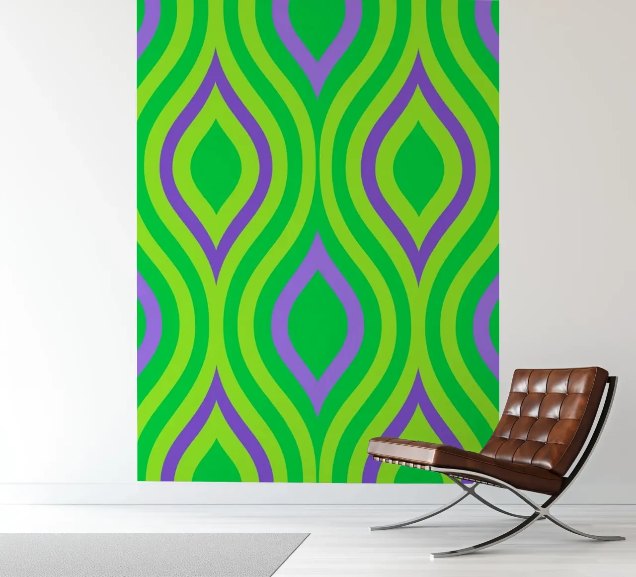 bladabstract fotobehang van Joewanda