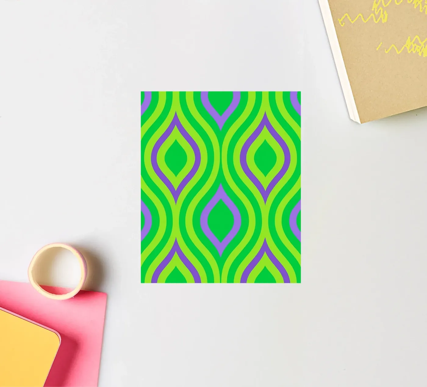 estratto di foglie adesivo da Joewanda