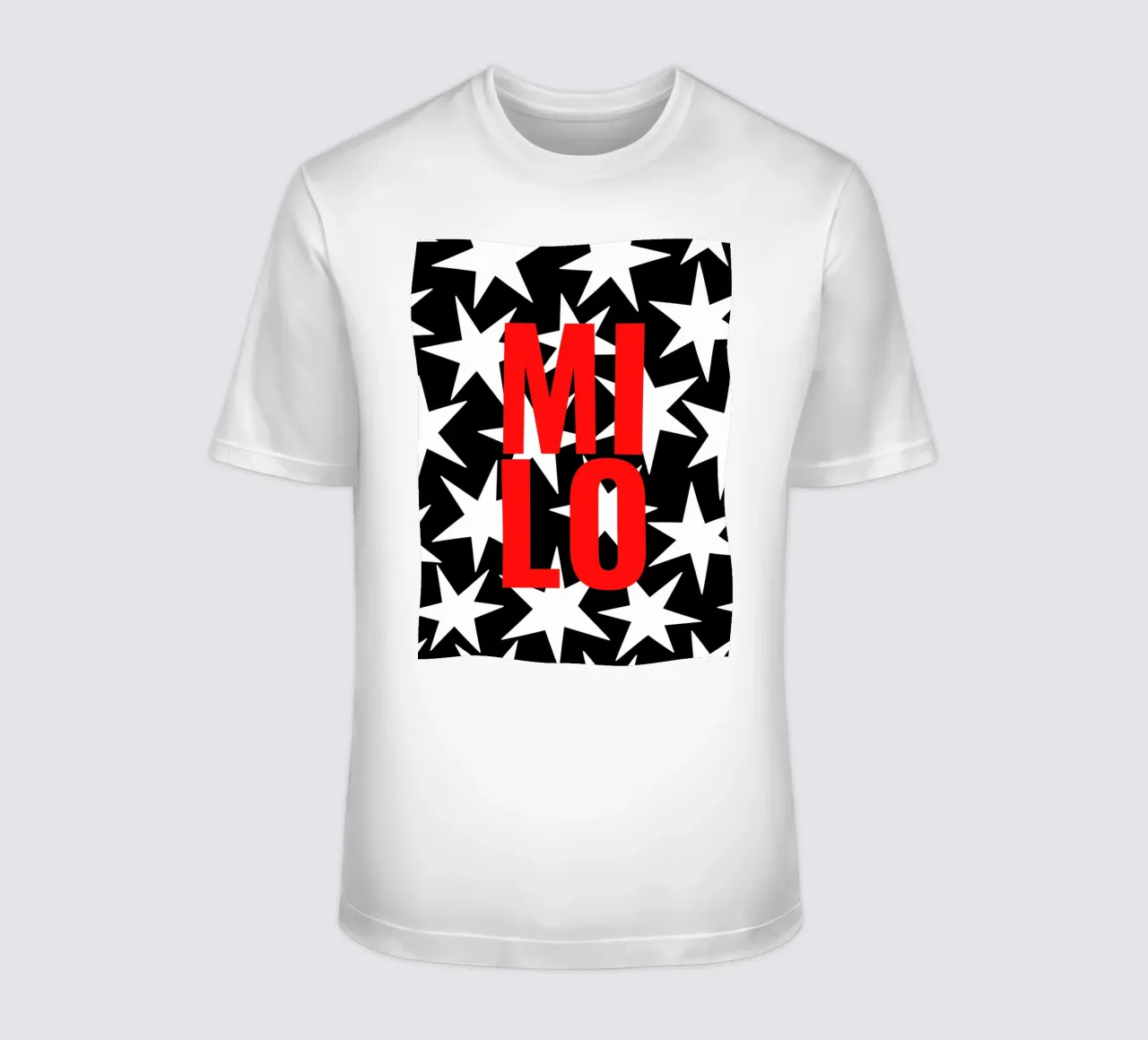 Stars all over - eigener Name/Text t-shirt by Ohkimiko