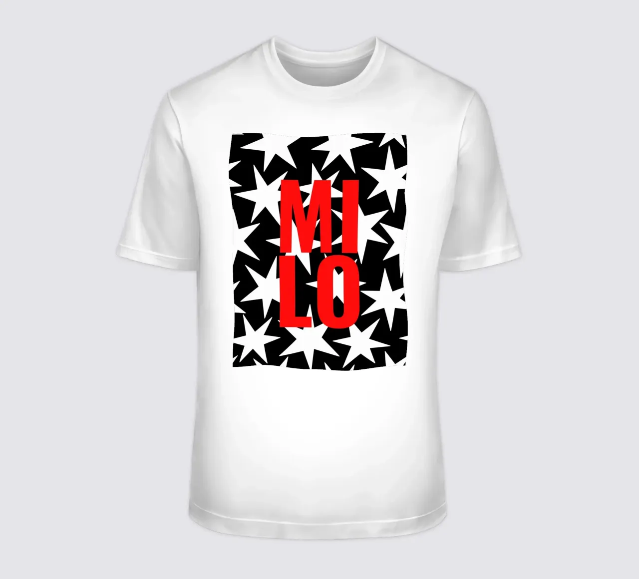 Stars all over - eigener Name/Text t-shirt da Ohkimiko