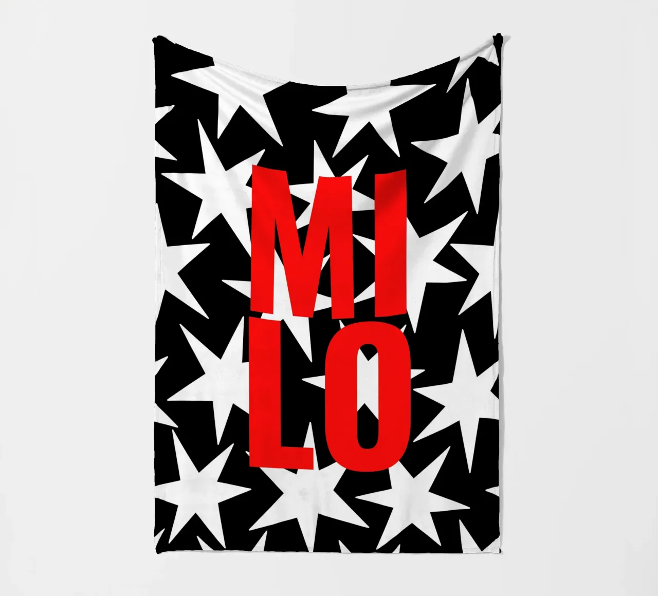 Stars all over - eigener Name/Text coperta in pile da Ohkimiko