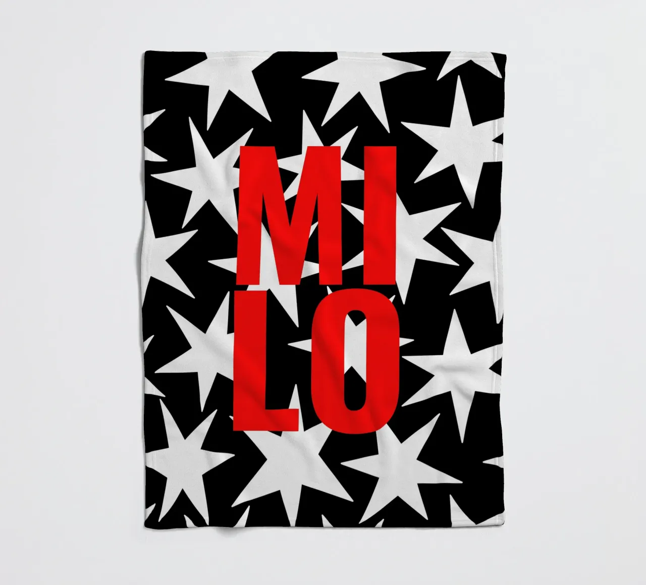 Stars all over - eigener Name/Text coperta in pile da Ohkimiko