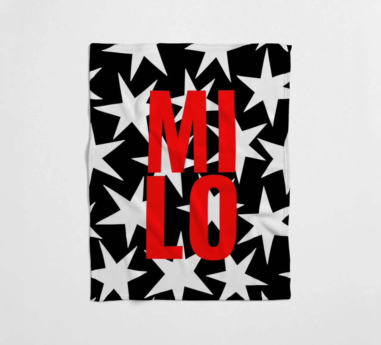 Stars all over - eigener Name/Text coperta in pile da Ohkimiko