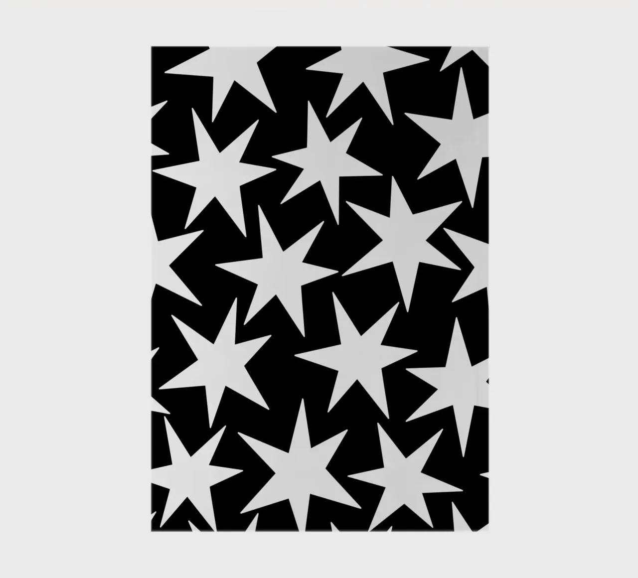 Stars all over - eigener Name/Text notebook by Ohkimiko