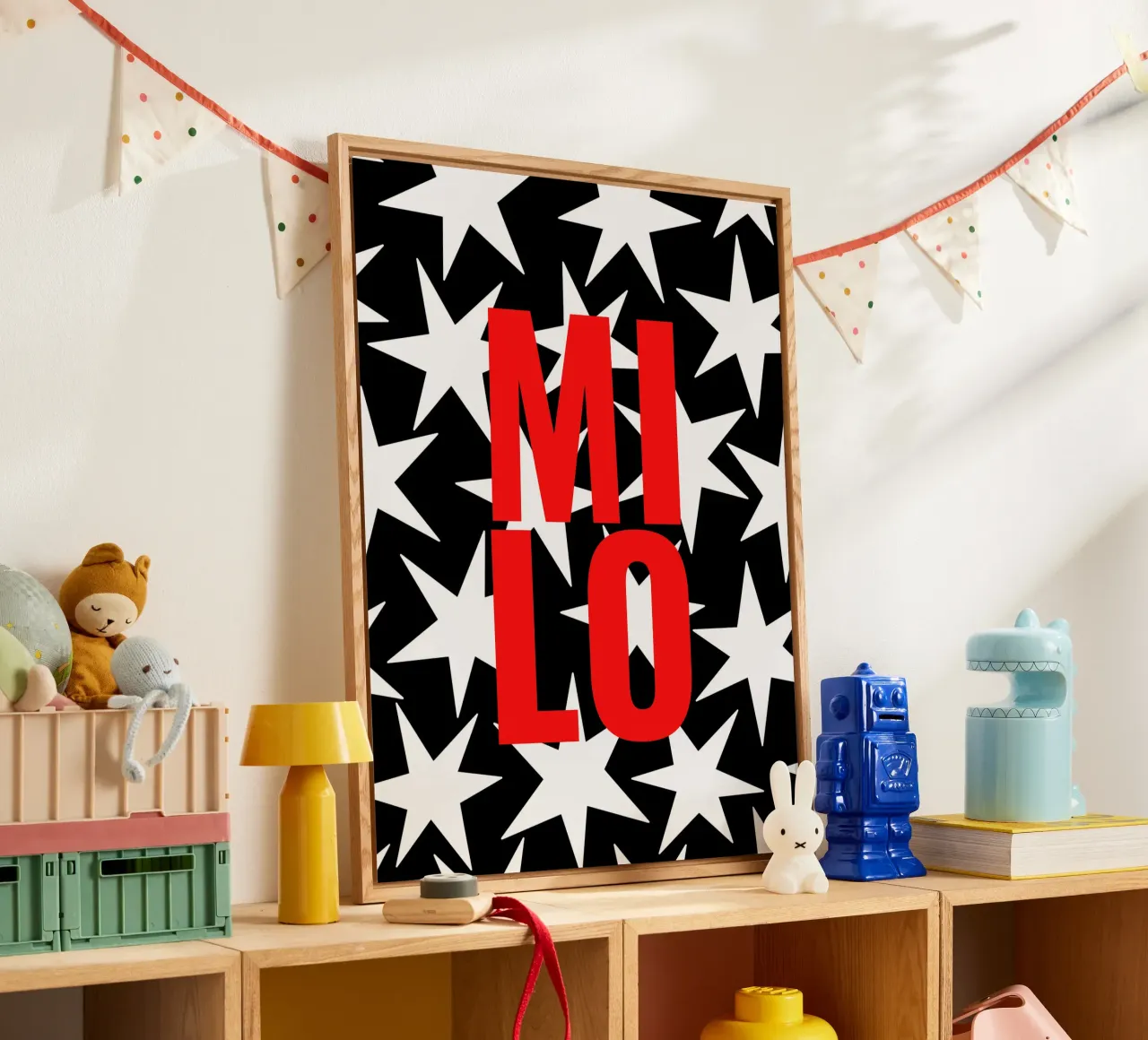 Stars all over - eigener Name/Text plexiglass da Ohkimiko