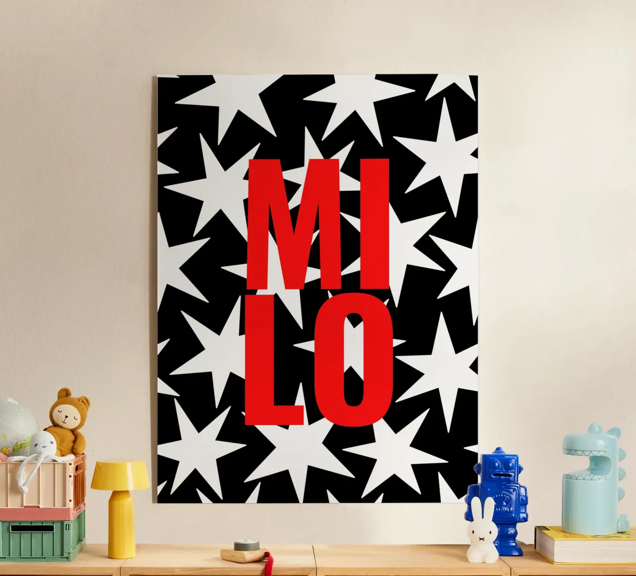 Stars all over - eigener Name/Text plexiglass da Ohkimiko