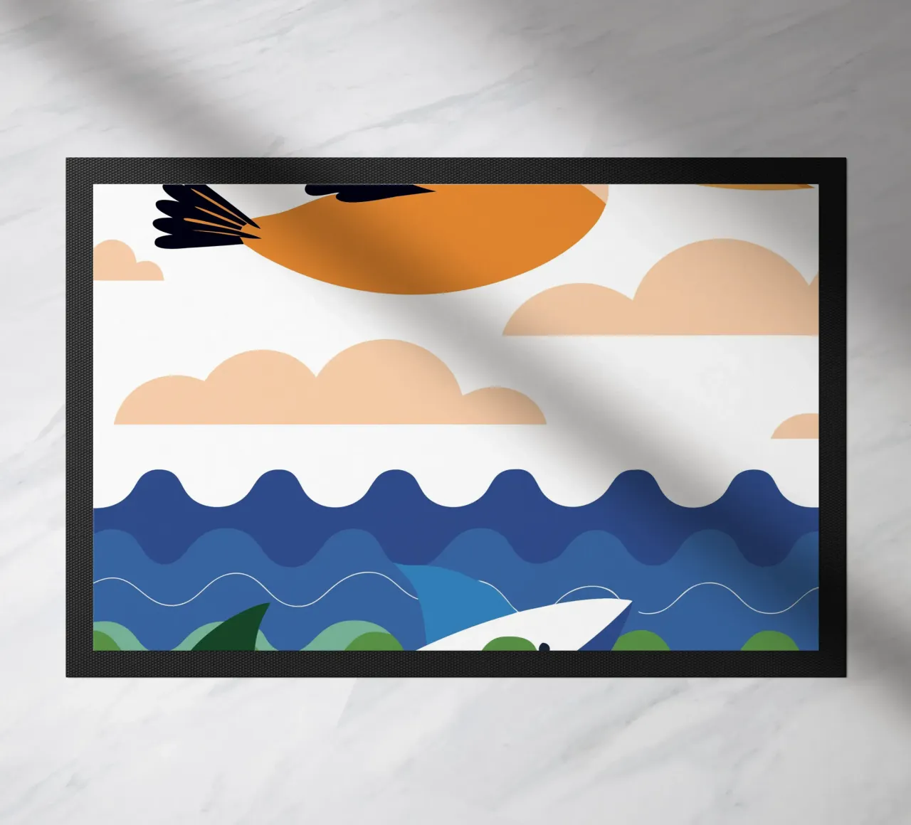 Pellicano e squalo zerbino da PROTECT ANIMALS