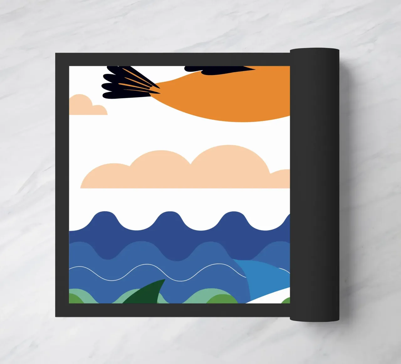 Pellicano e squalo zerbino da PROTECT ANIMALS