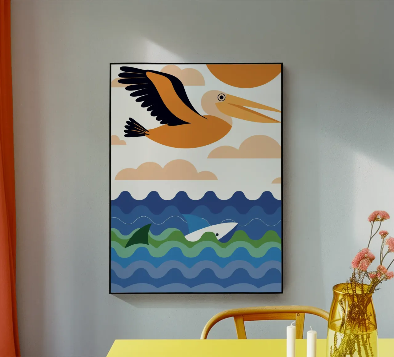 Pellicano e squalo plexiglass da PROTECT ANIMALS