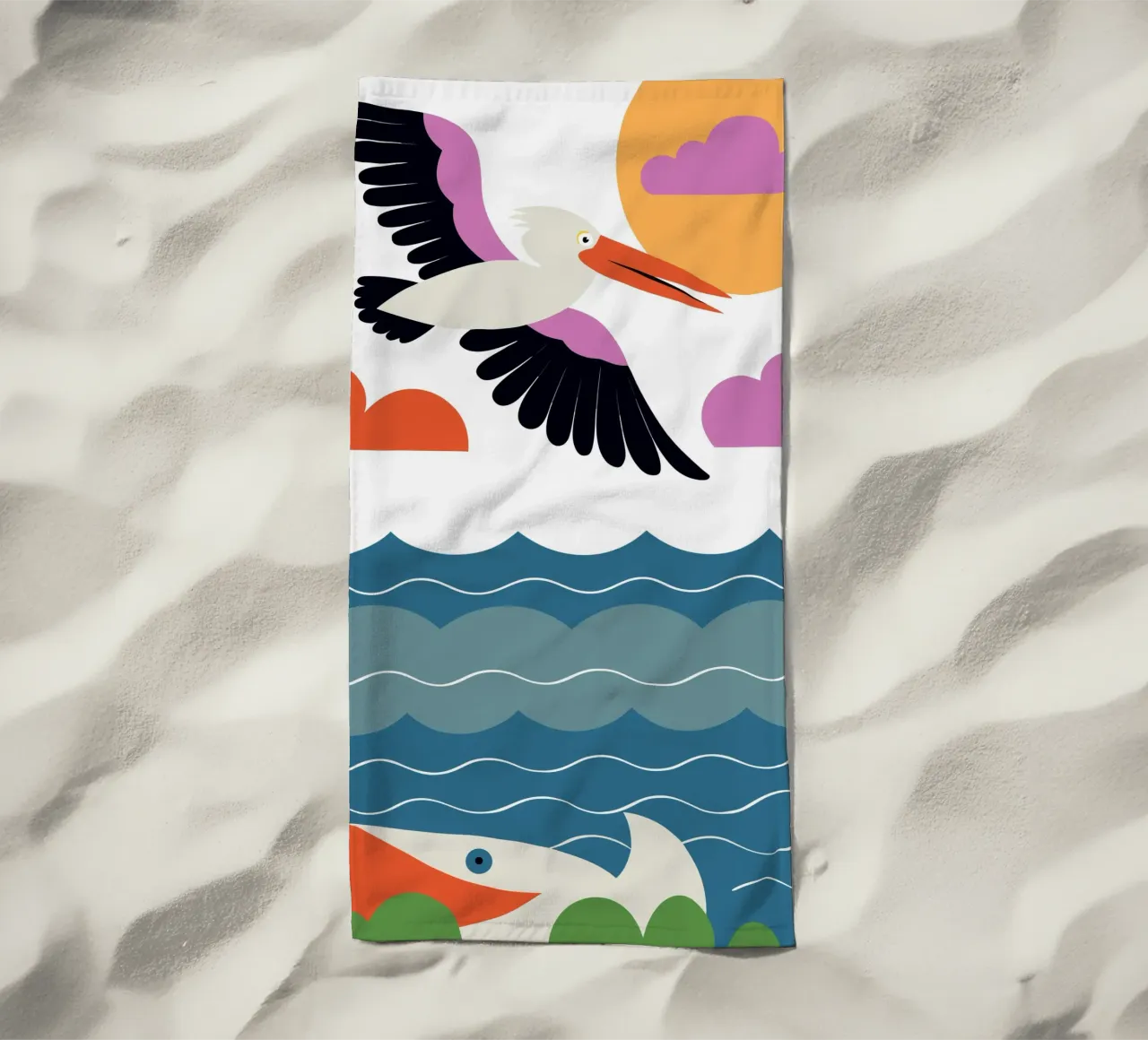 Pellicano e squalo telo mare da PROTECT ANIMALS