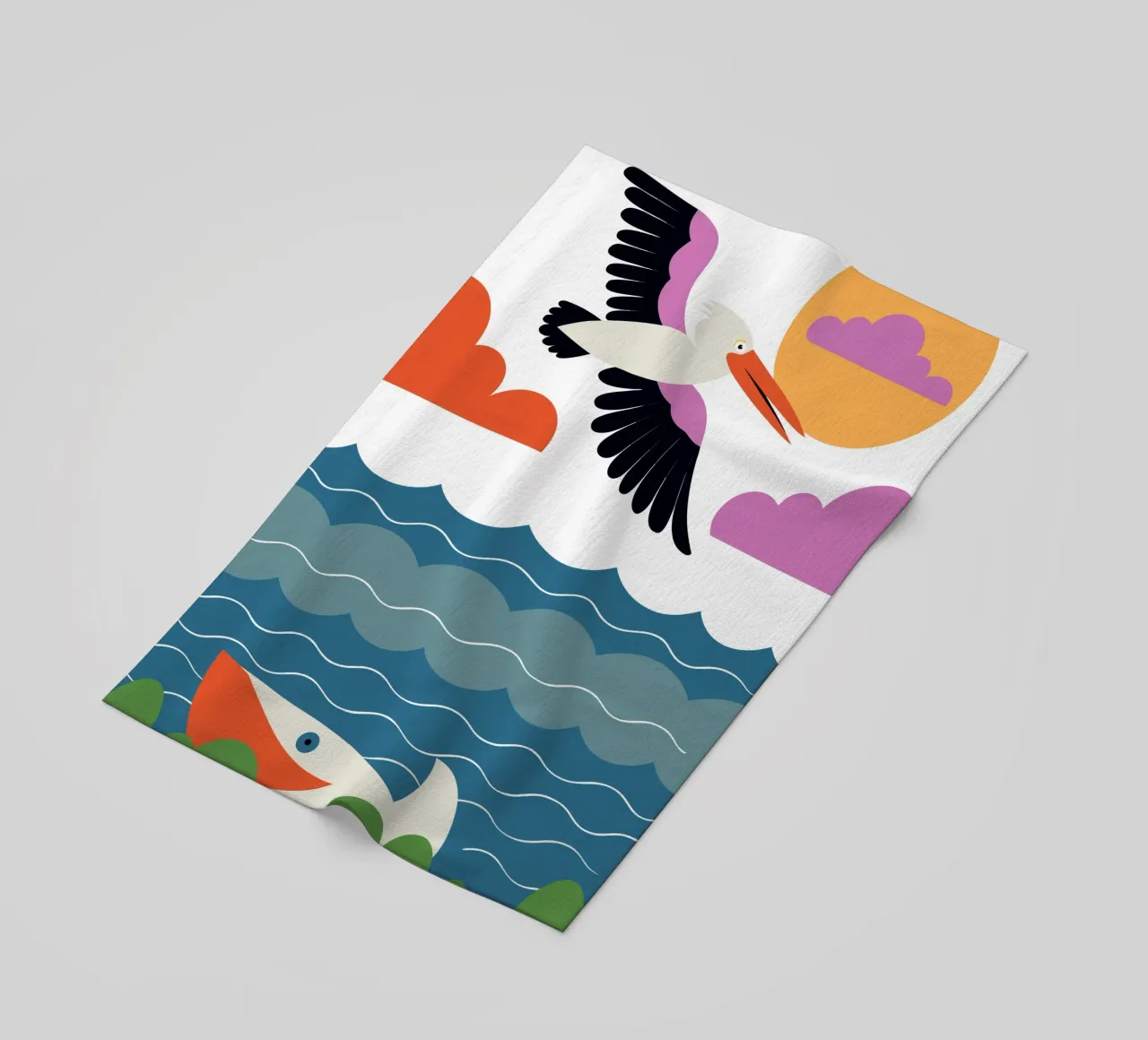 Pellicano e squalo telo mare da PROTECT ANIMALS