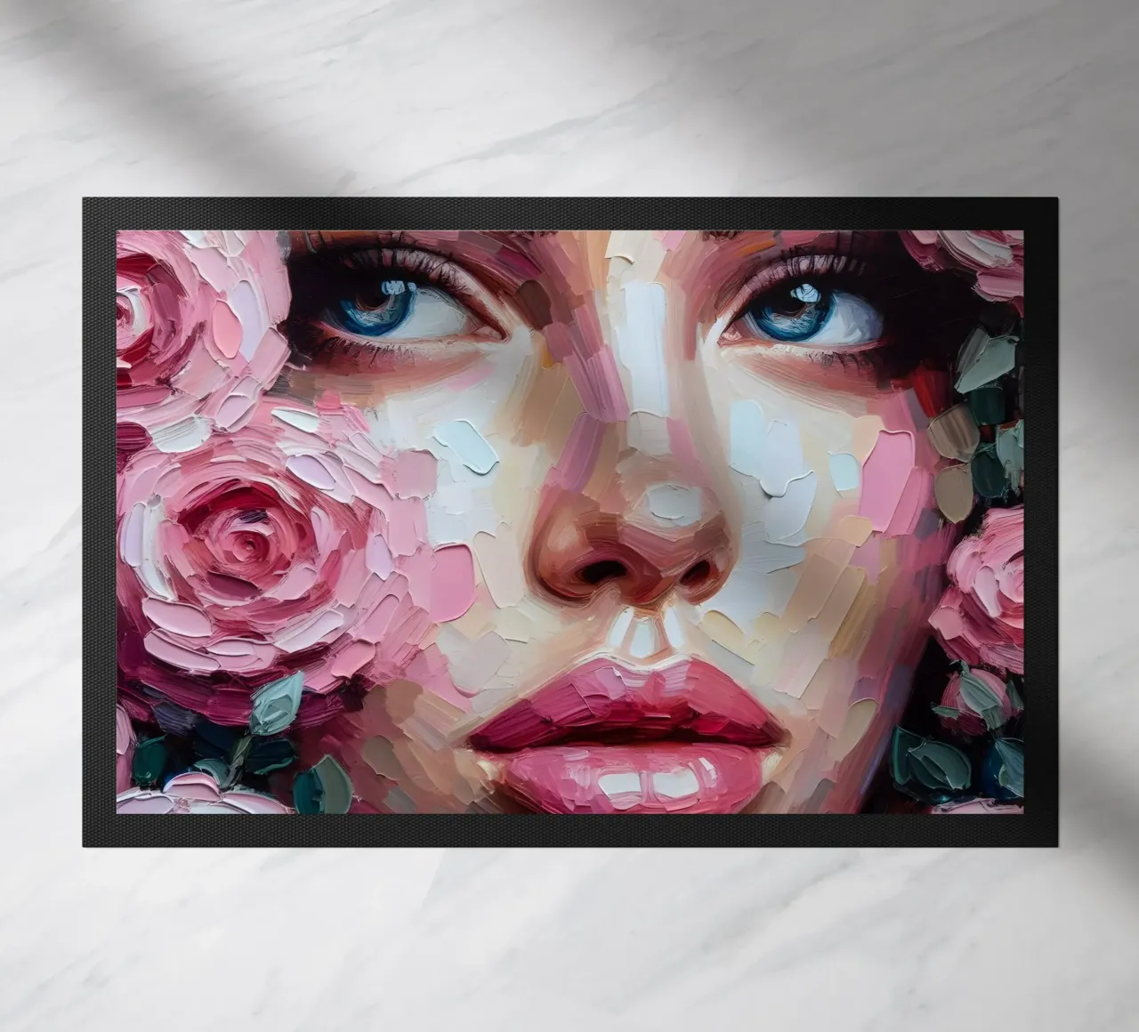 SERENITY PORTRAIT doormat by ARTOMATIC