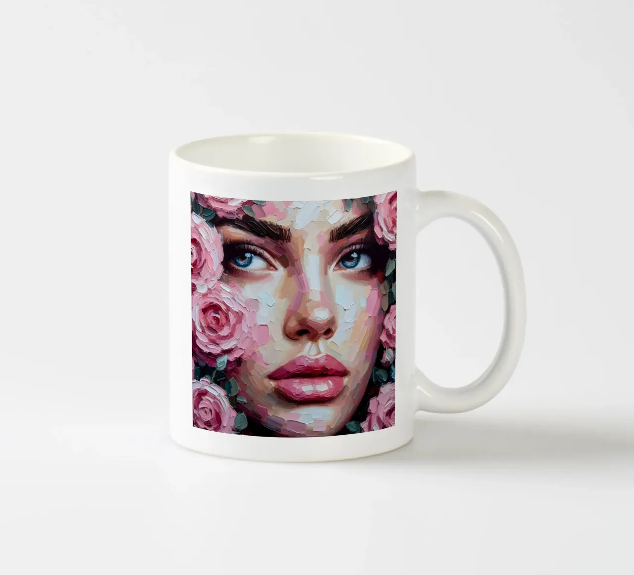 RITRATTO DI SERENITÀ tazza in ceramica da ARTOMATIC