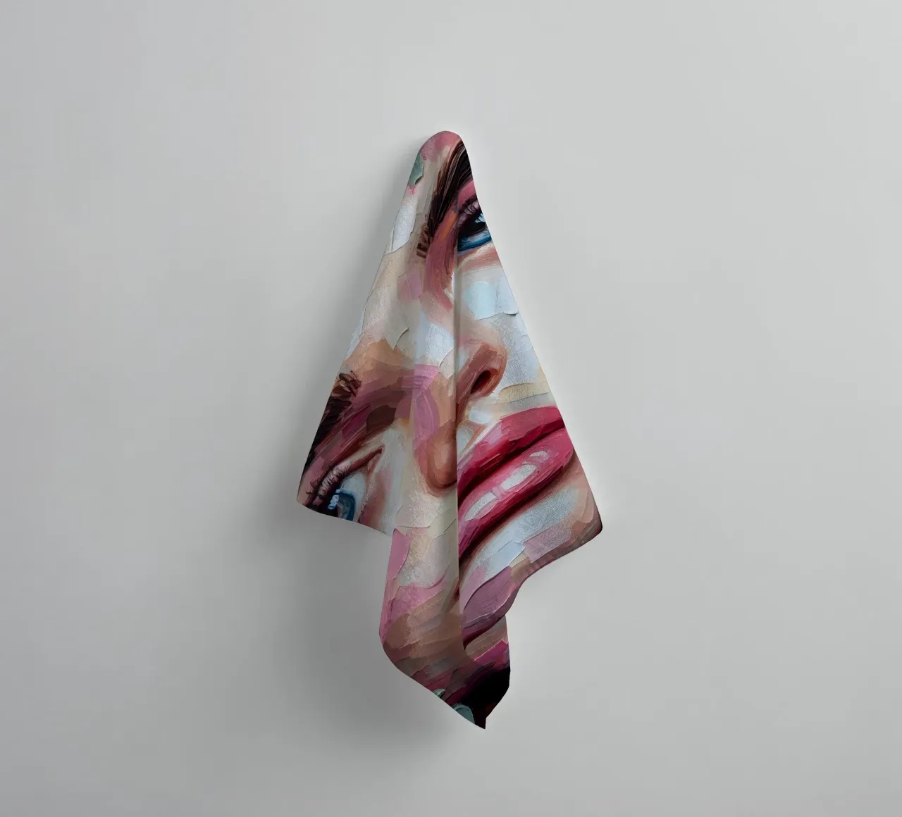 SERENITY PORTRAIT towel by ARTOMATIC