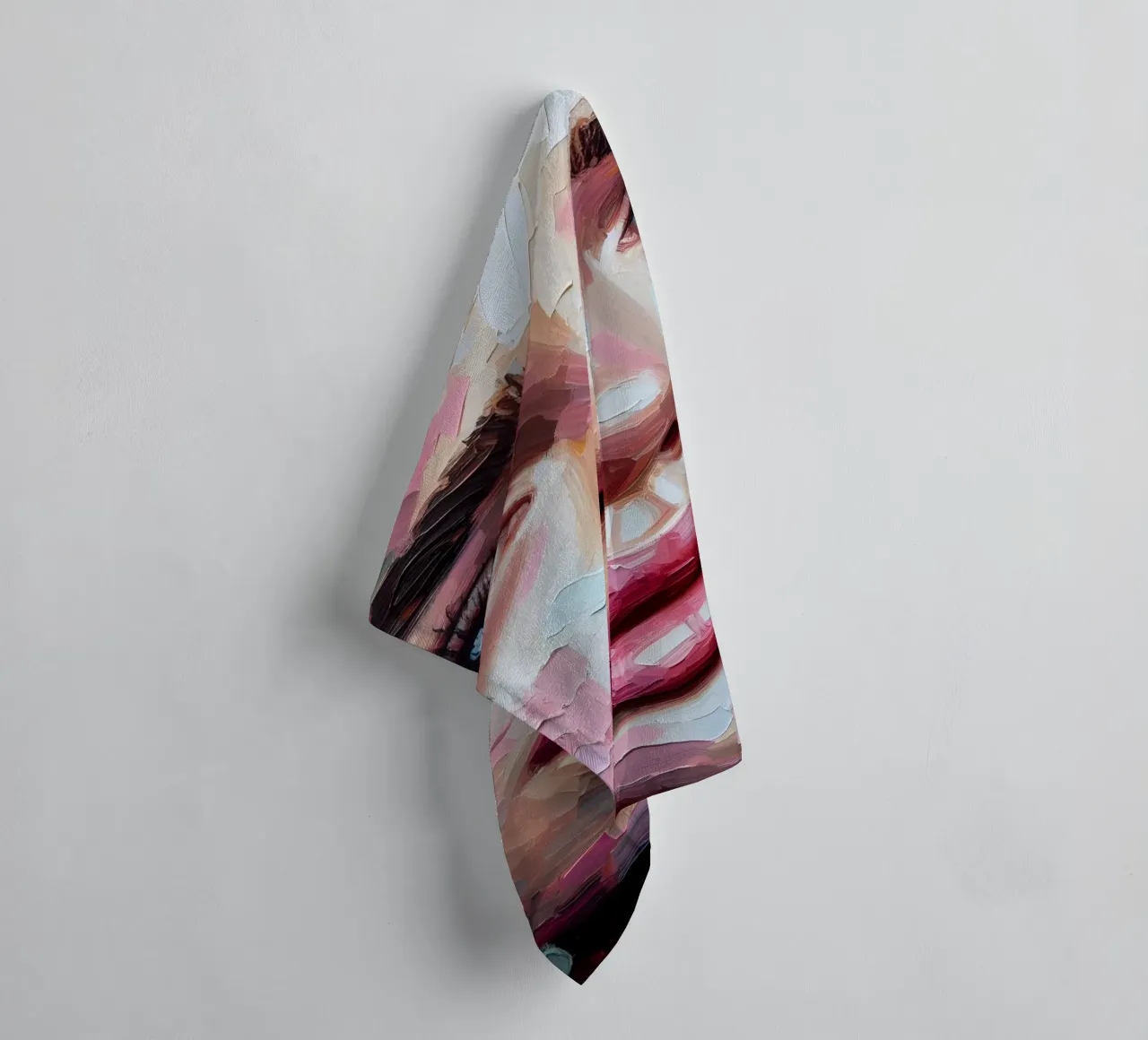 SERENITY PORTRAIT towel by ARTOMATIC