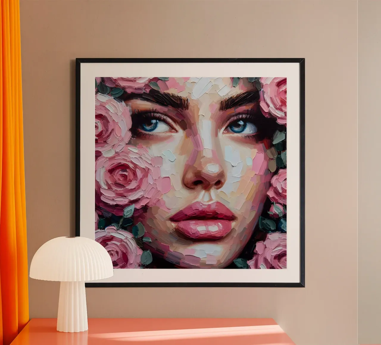SERENITY PORTRAIT poster by ARTOMATIC
