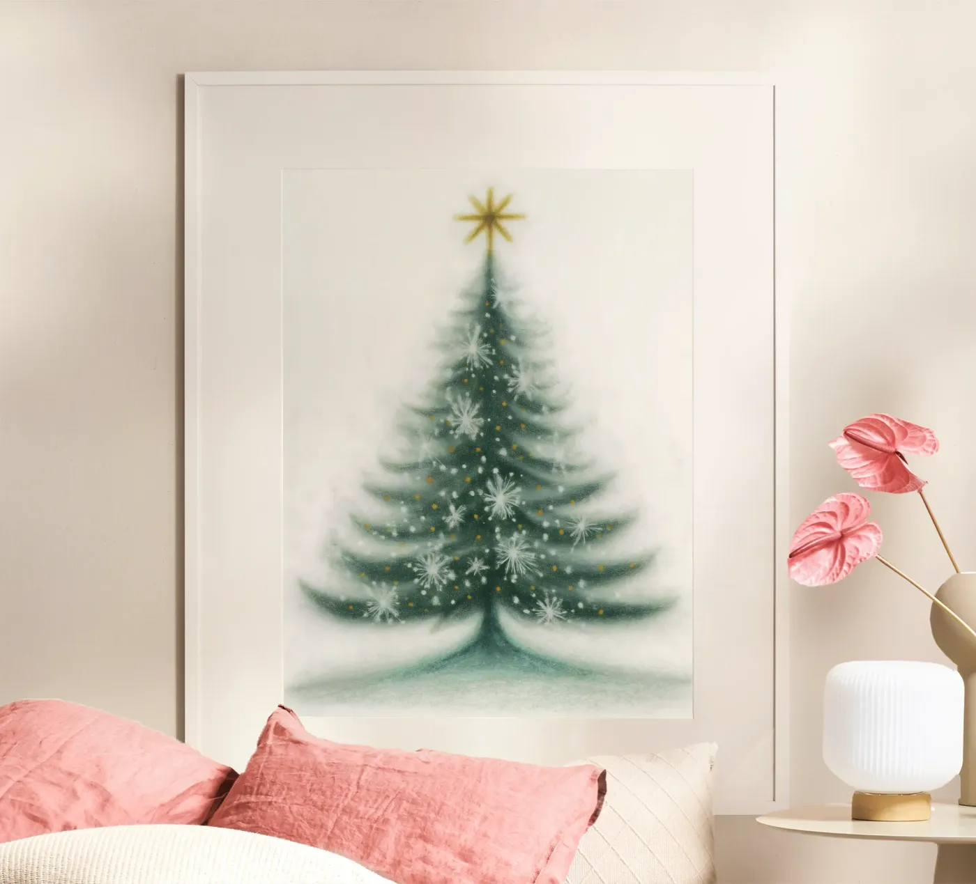 Weihnachtsbaum Poster von IamHomeDesigns