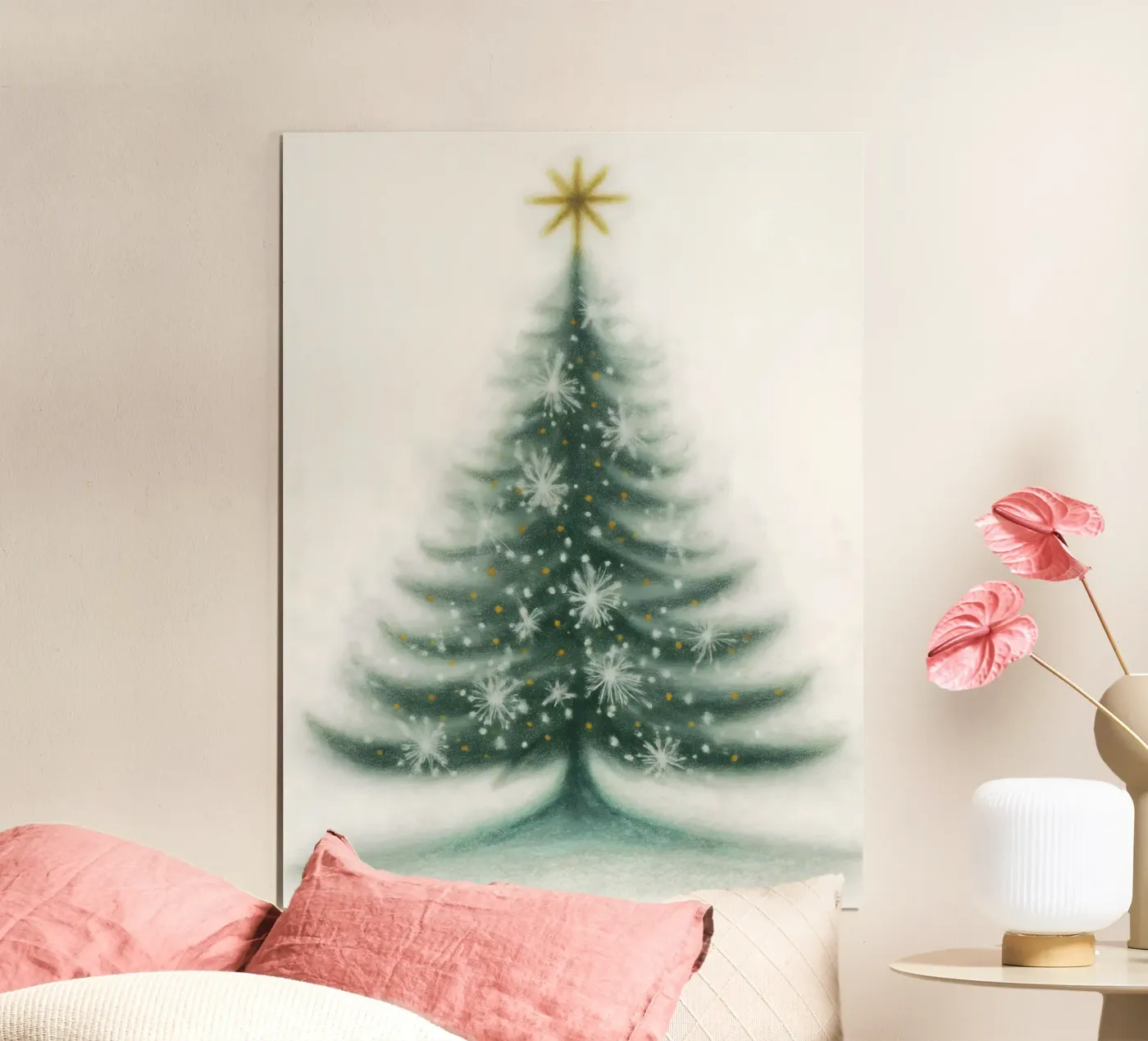 Weihnachtsbaum Poster von IamHomeDesigns