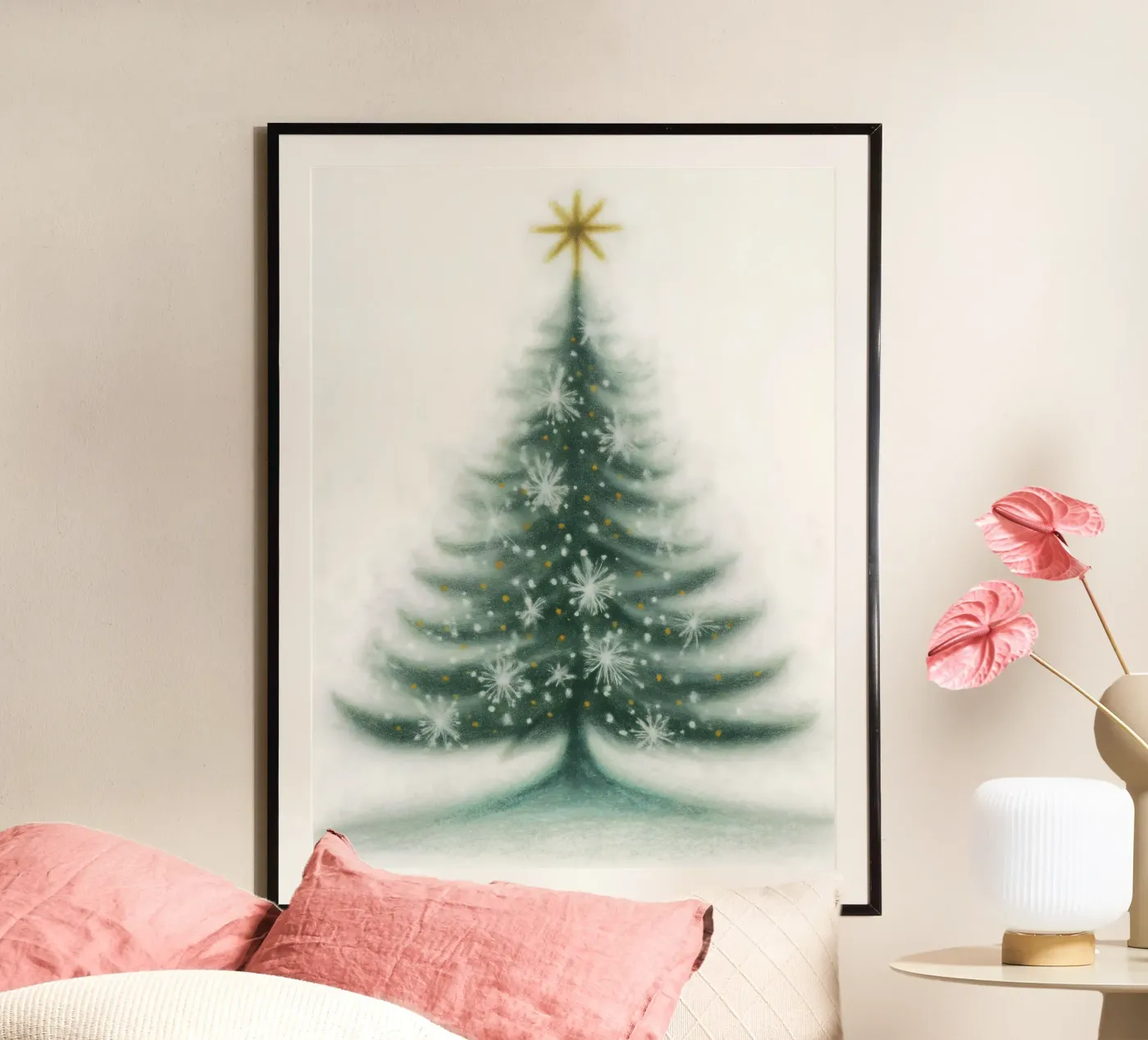Weihnachtsbaum Poster von IamHomeDesigns