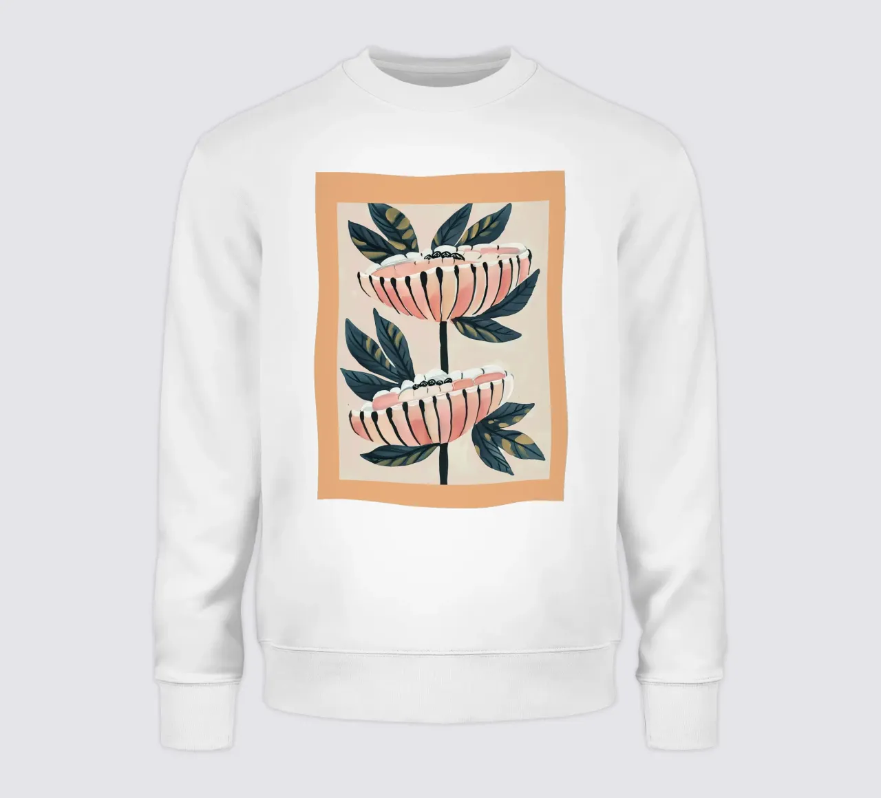 Blozende tweeling sweatshirt van Sienna Atelier