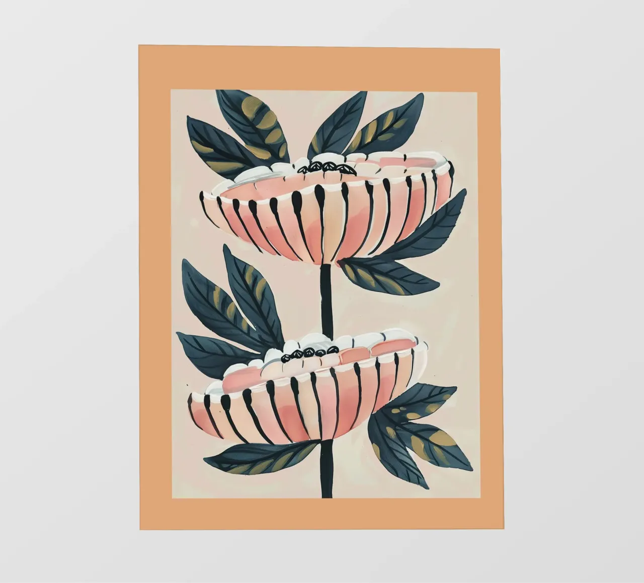 Gemelli in fiore pellicola backlit da Sienna Atelier