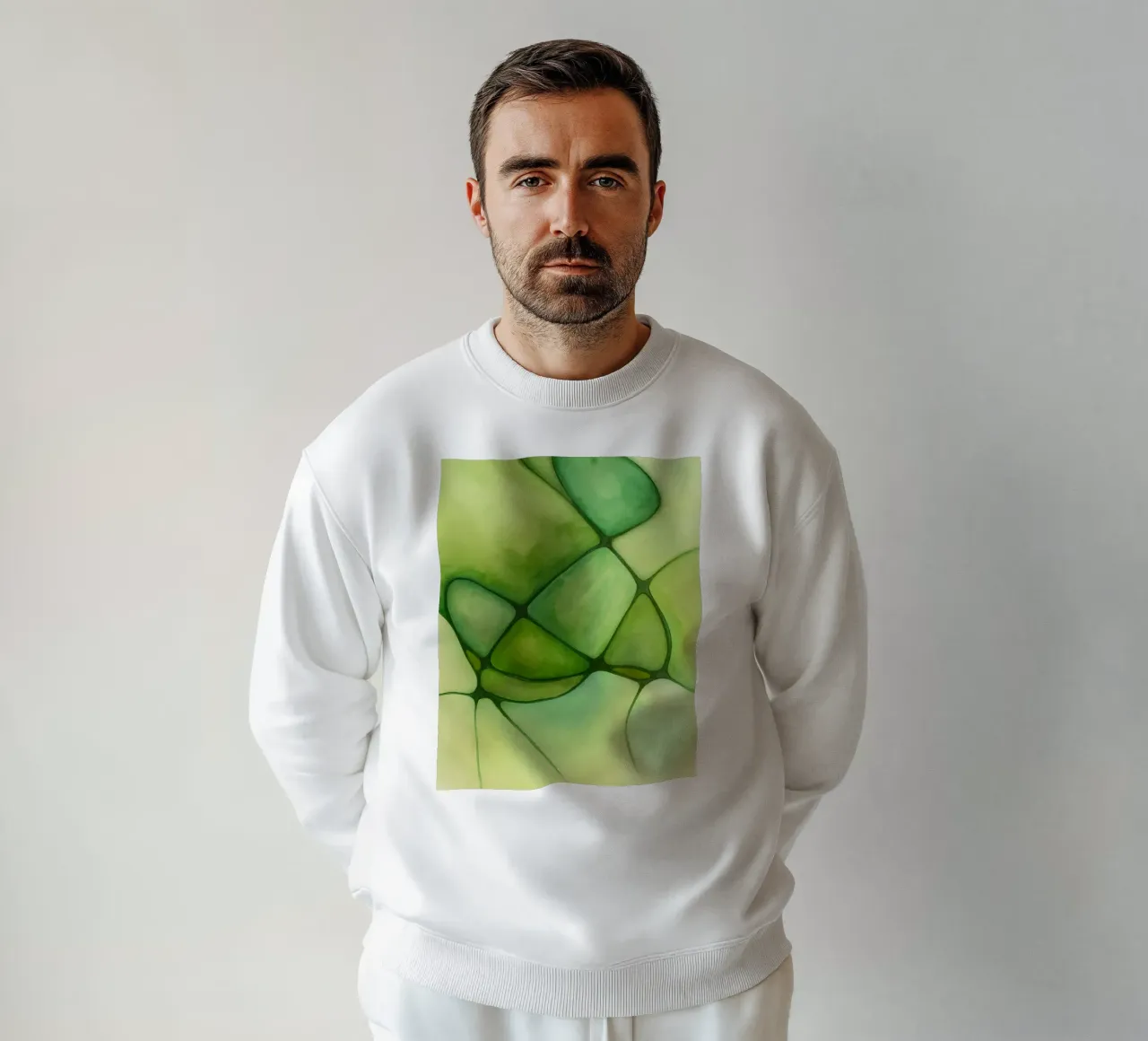 Green Lines felpa da Pia