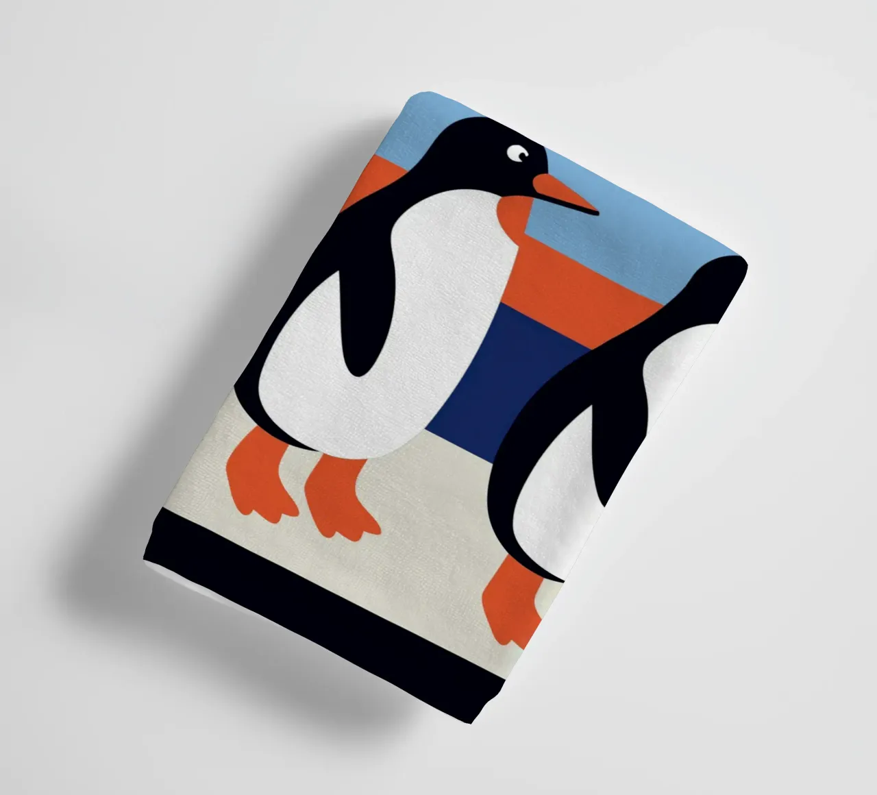 Groupe Penguin serviette de bain de PROTECT ANIMALS
