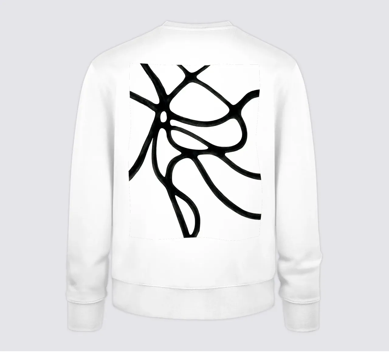 Black & White Lines 2 felpa da Lunaris