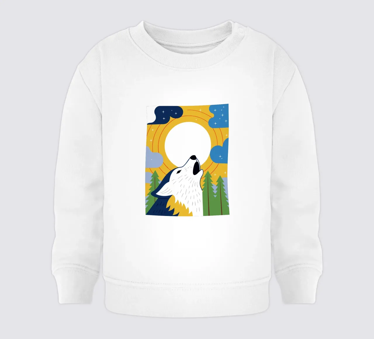 Lupo urlante felpa neonato da PROTECT ANIMALS