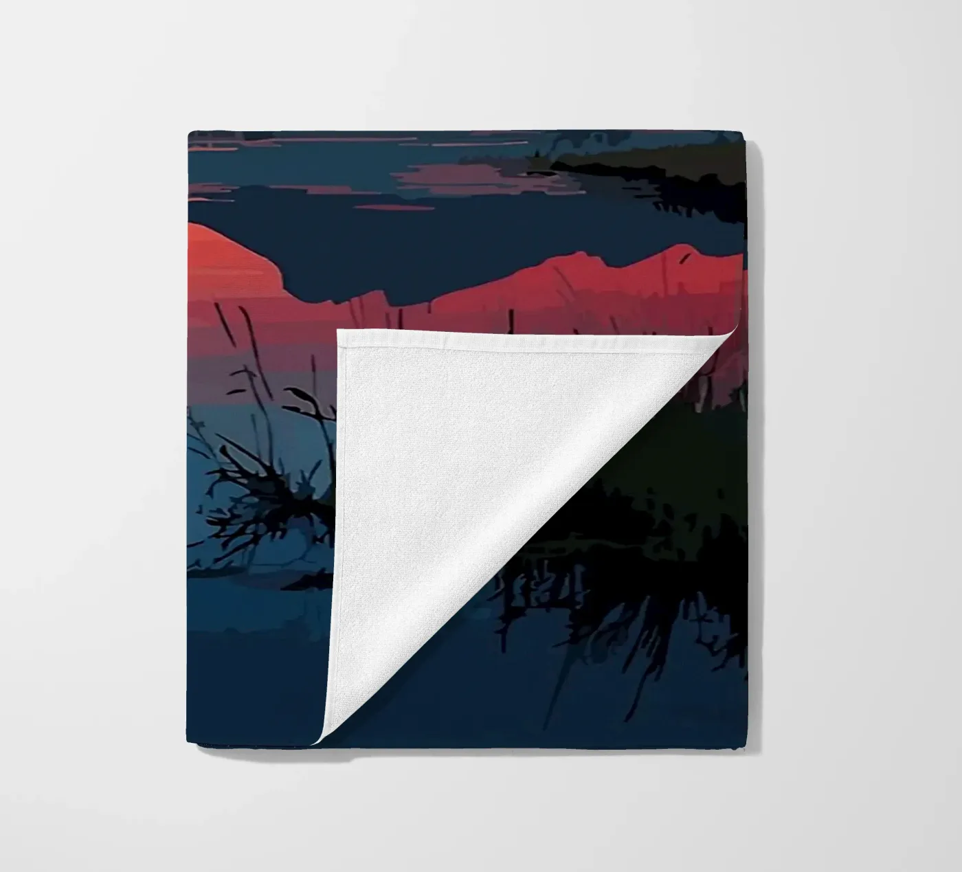 Mountain Reflection telo mare da todeo mark