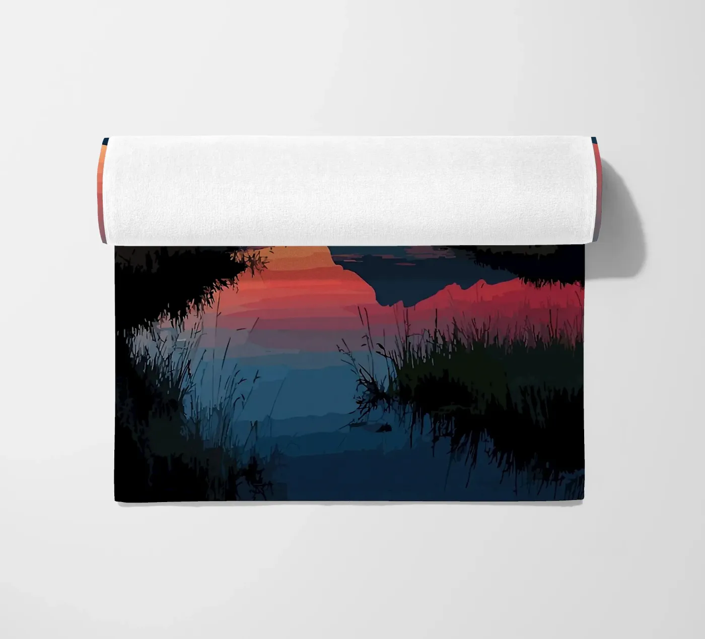 Mountain Reflection telo mare da todeo mark