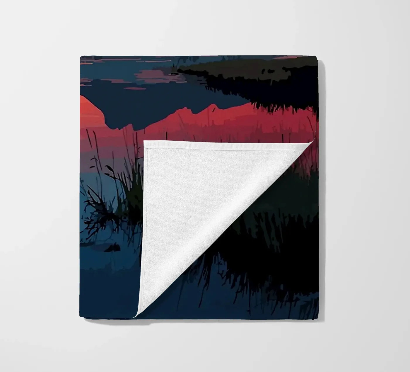 Mountain Reflection telo mare da todeo mark