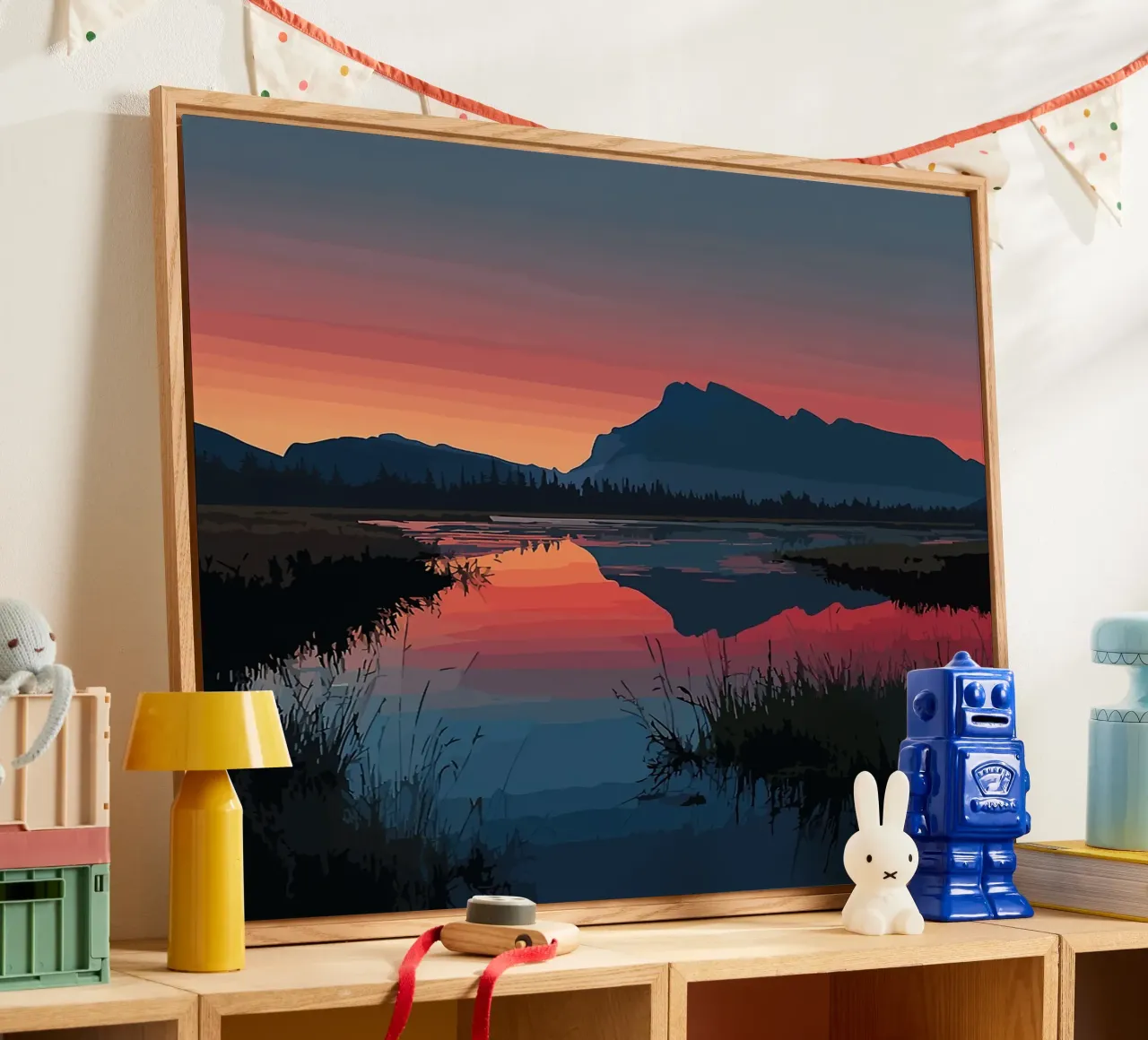 Mountain Reflection plexiglas de todeo mark