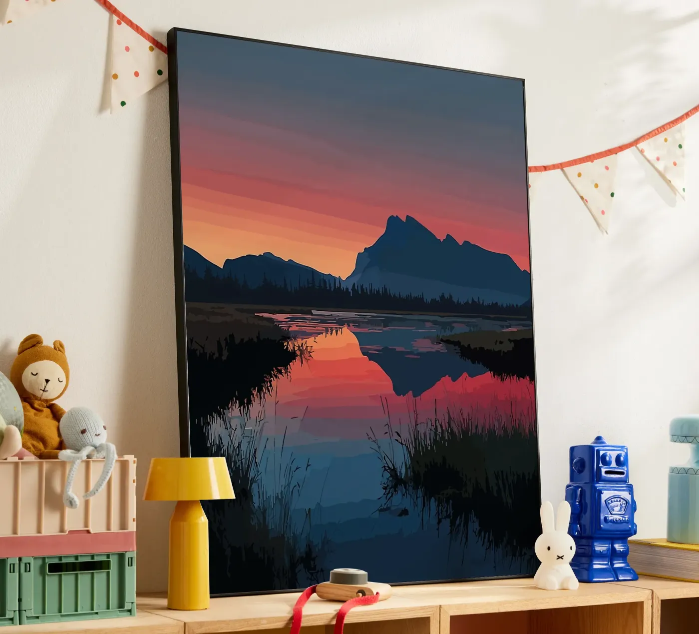 Mountain Reflection forex plate by todeo mark