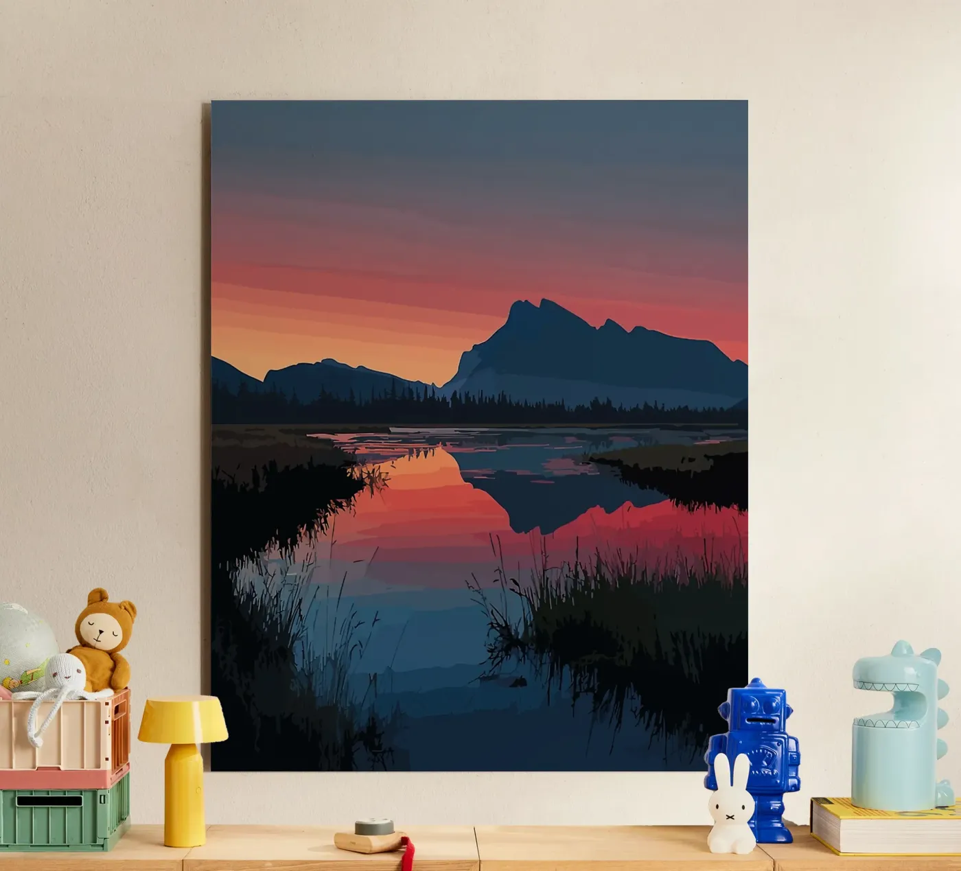 Mountain Reflection forex plate by todeo mark