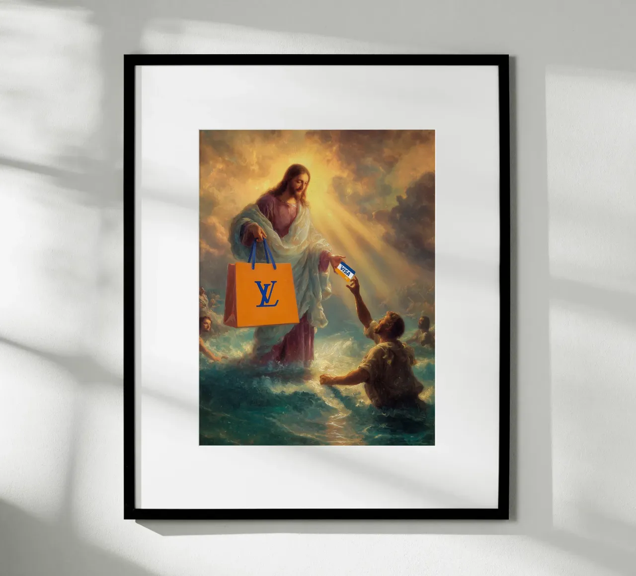 Divine transaction poster da Dikhotomy