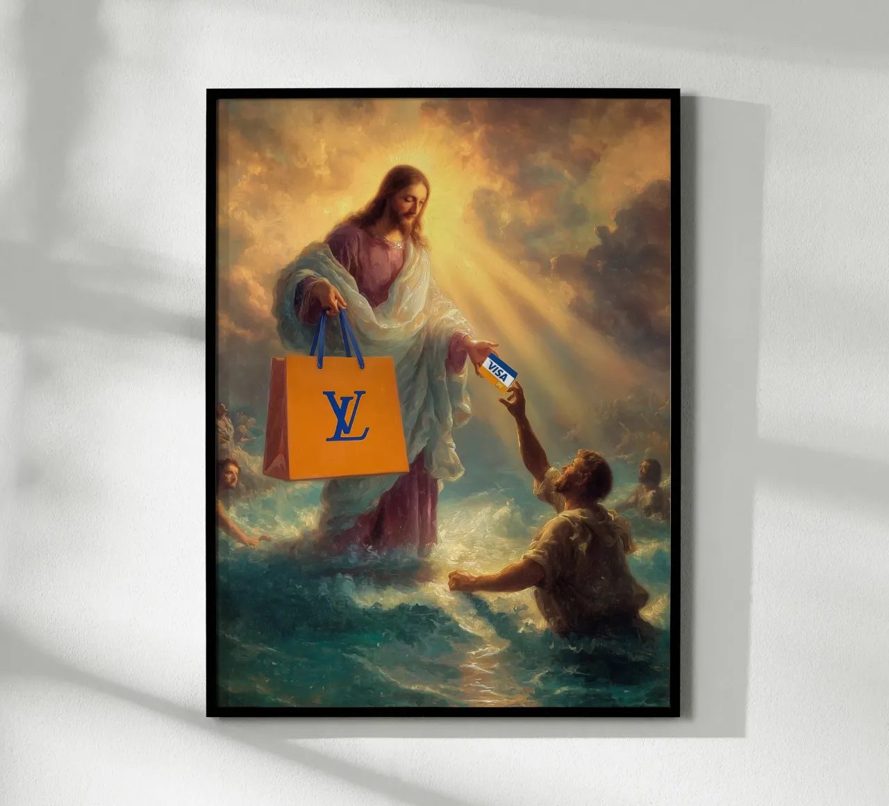 Divine transaction poster da Dikhotomy