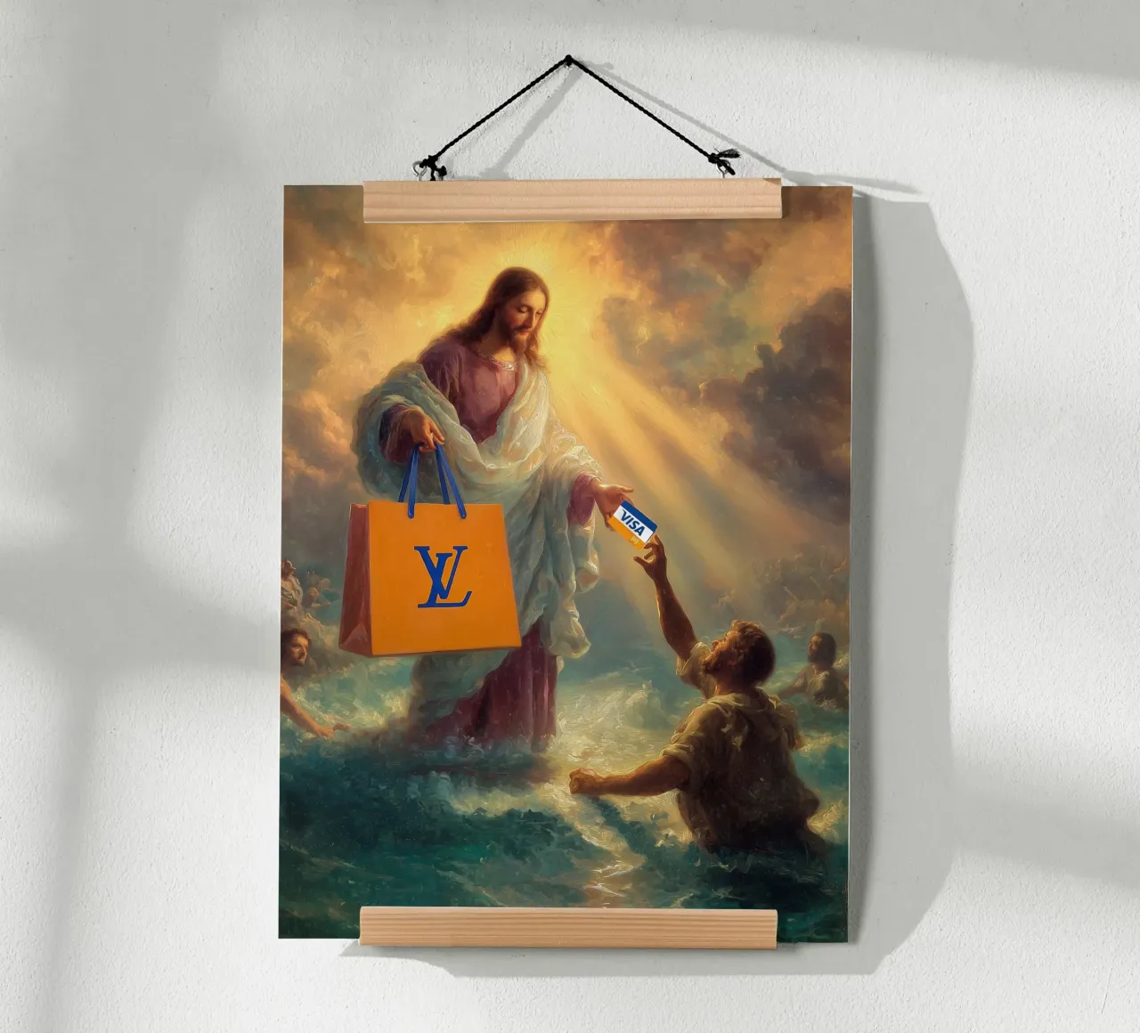 Divine transaction poster da Dikhotomy