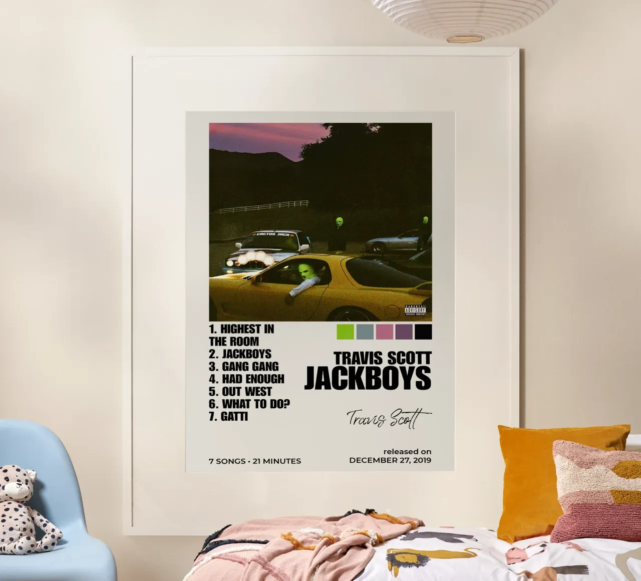 Travis Scott Jackboys Tracklists carta hahnemühle da Brook Soul King