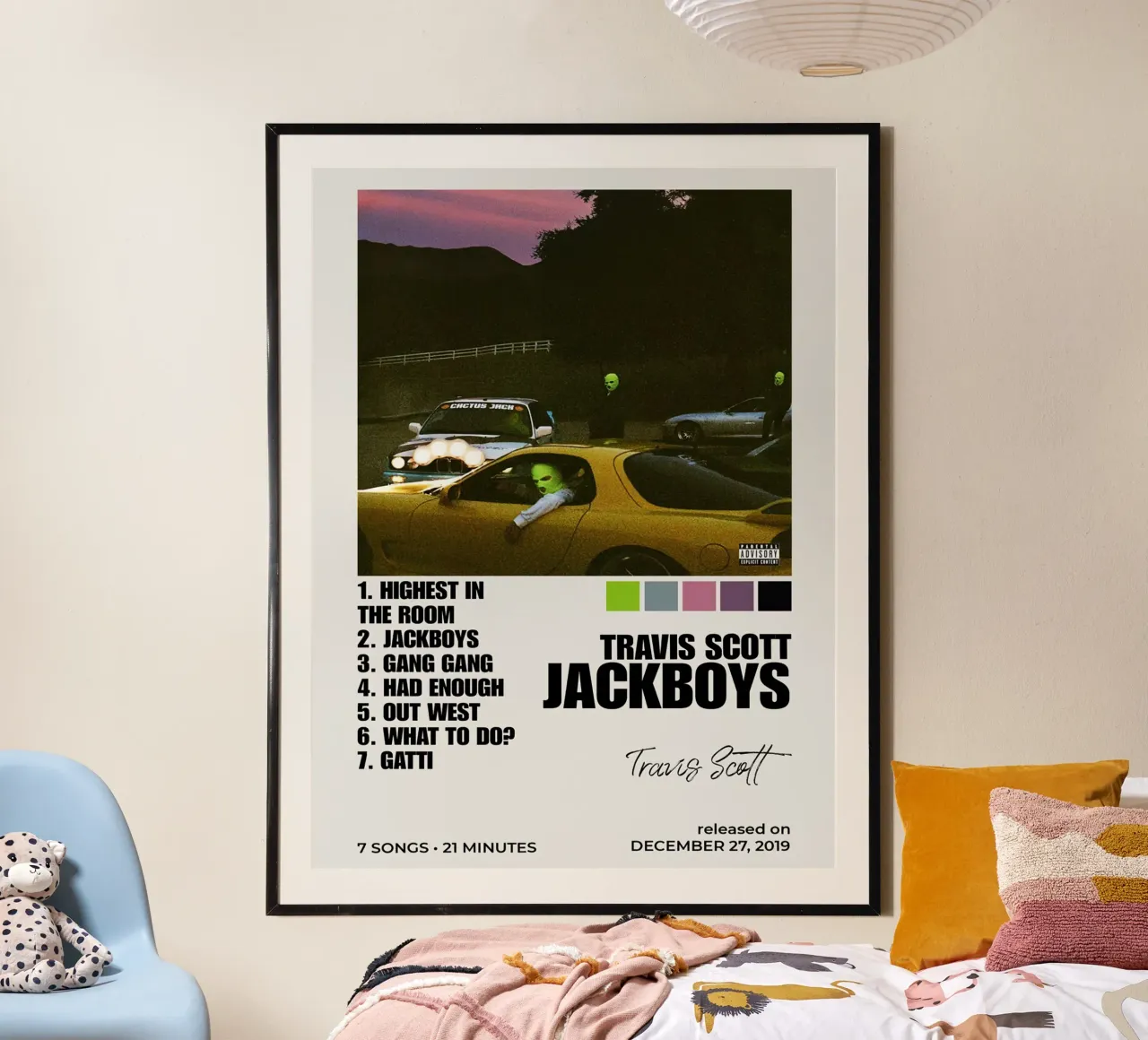 Travis Scott Jackboys Tracklists carta hahnemühle da Brook Soul King