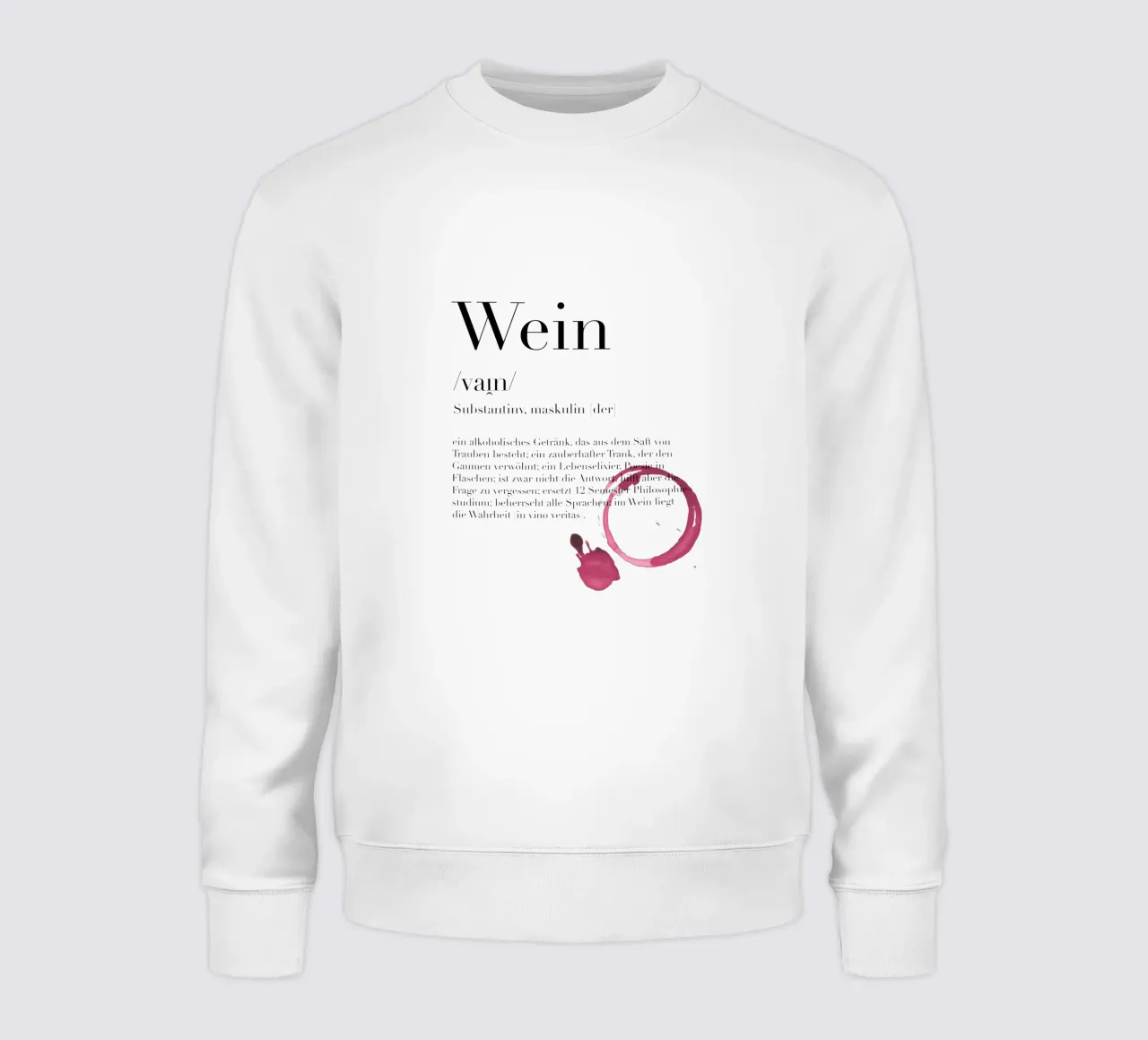 Wein - Definition felpa da artbox44