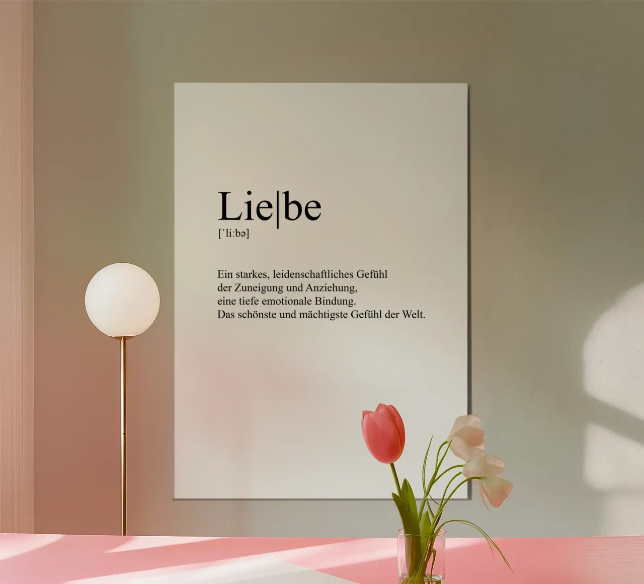 Liebe - Definition poster da artbox44