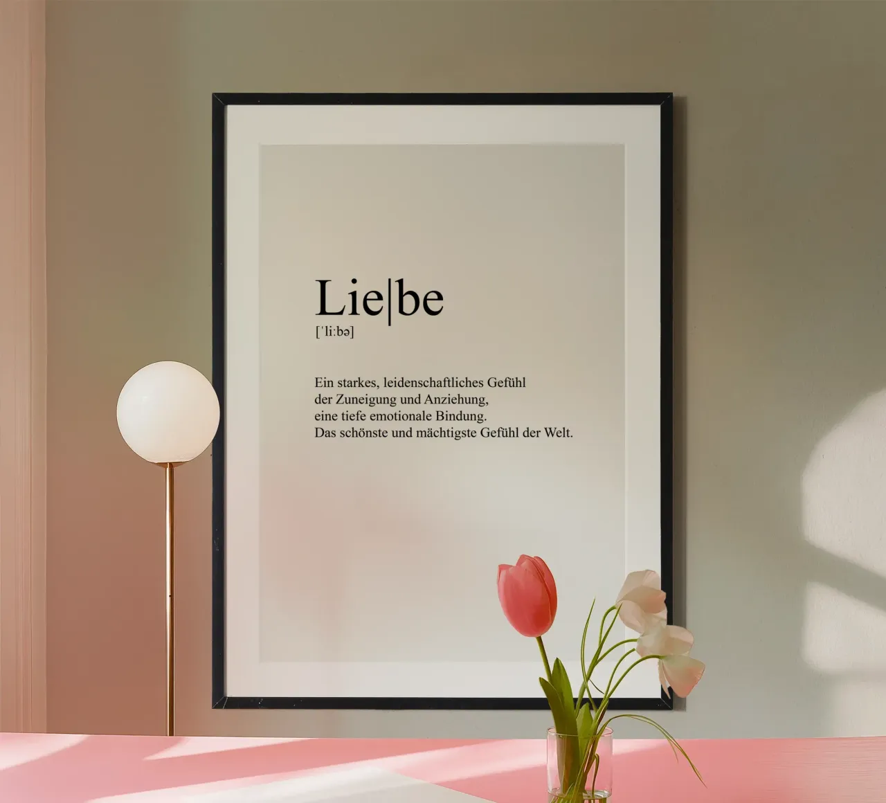 Liebe - Definition poster da artbox44