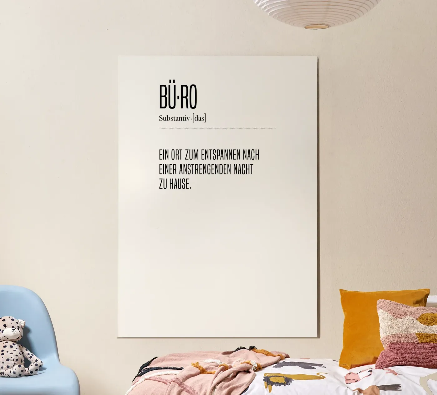 Büro Definition poster da artbox44