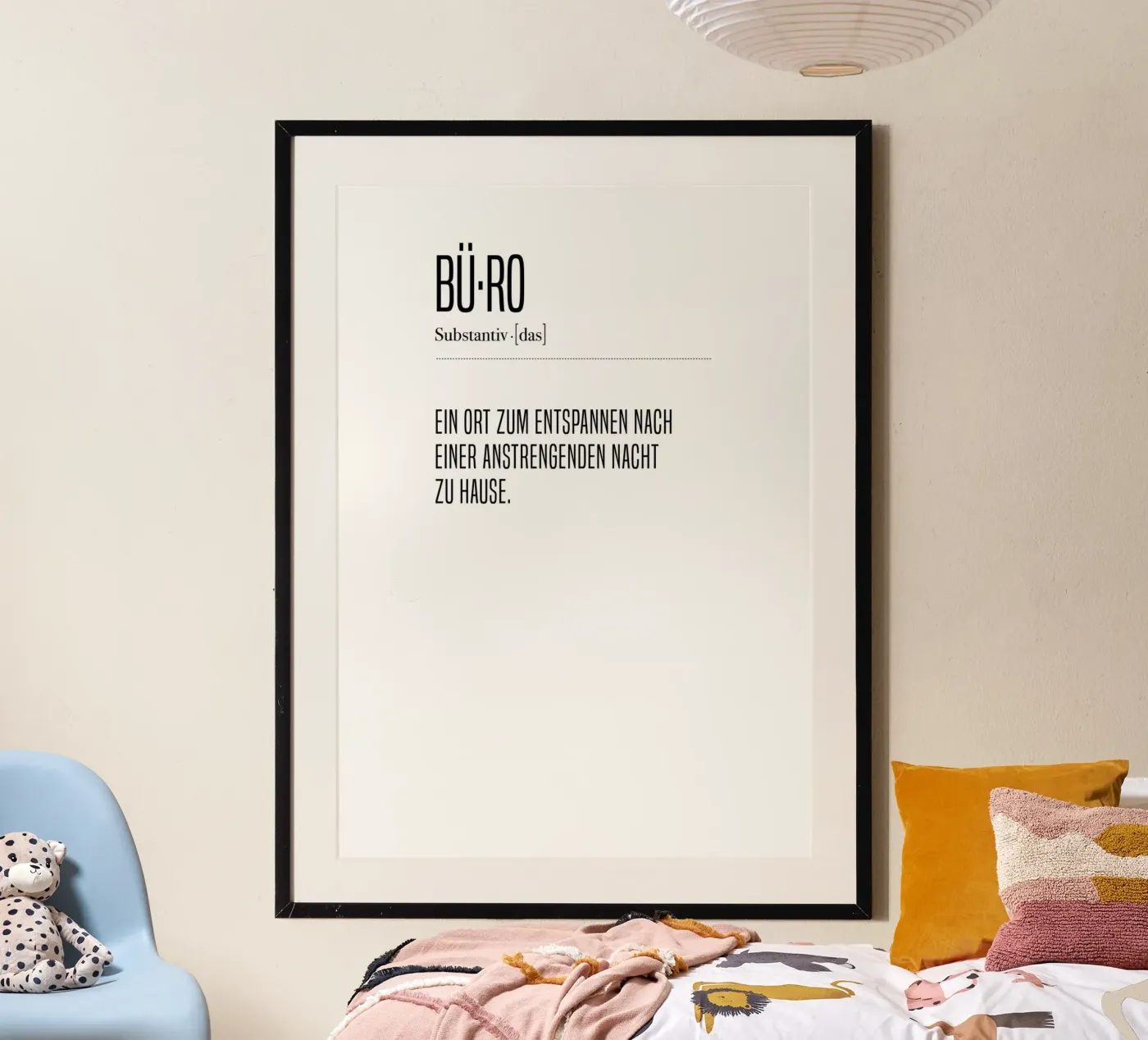 Büro Definition poster da artbox44