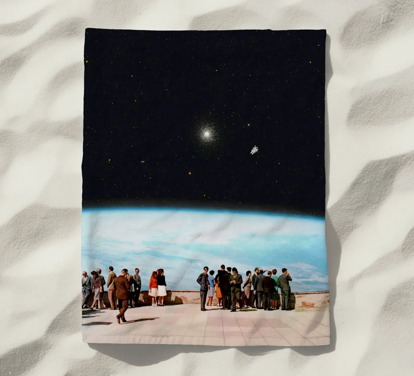 Sono qui! telo mare da Dapidoka