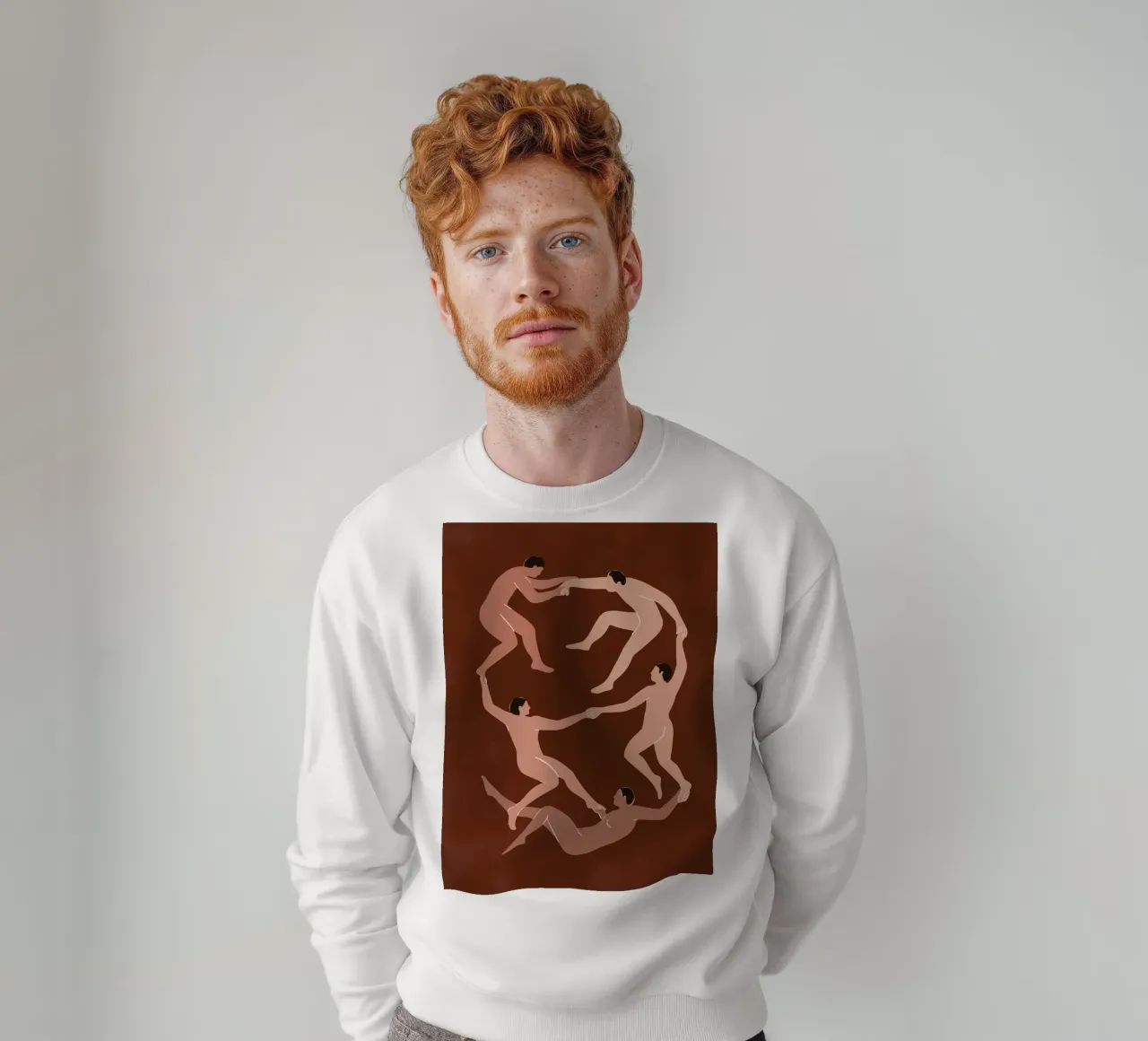 Men In Motion sweatshirt by treechild