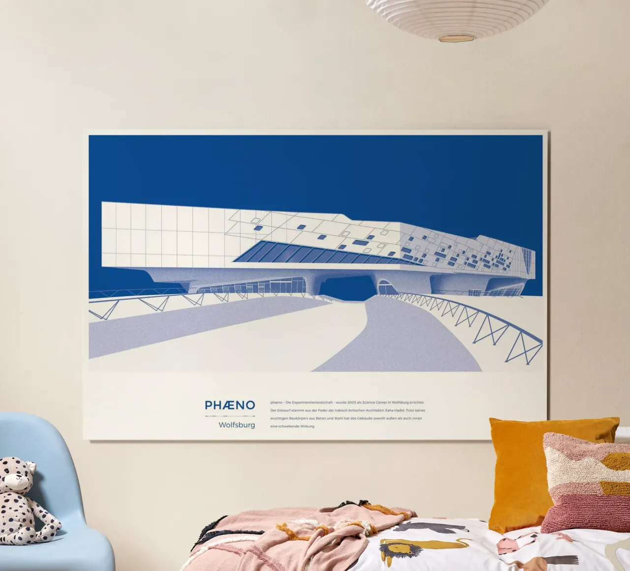 Michael Kunter - Phaeno Wolfsburg poster da The Artcircle